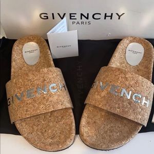 Givenchy Cork logo slides size 38